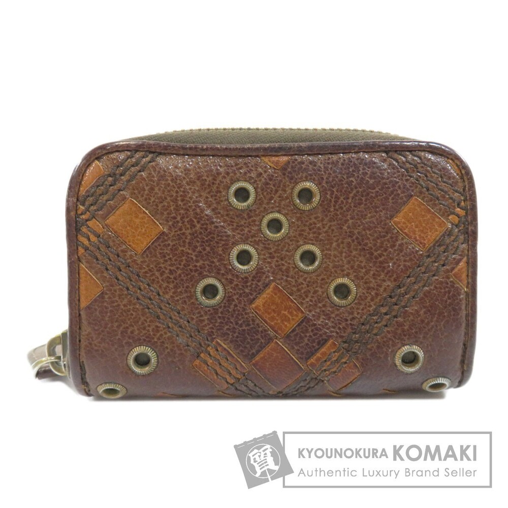 Bottega Veneta leather Wallet punched motif